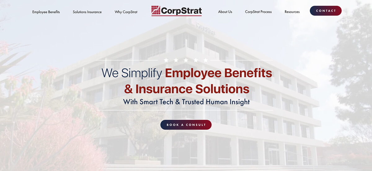 CorpStrat - Corporate Strategies -Employee Benefits, Life Insurance Business advisory